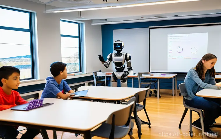 로봇기술사와 로봇 윤리 이슈 - **Prompt:** A conceptual, high-tech illustration depicting a sophisticated, gender-neutral AI core r...