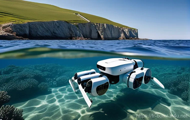 로봇기술사와 전기전자 기초 이론 - **An advanced, humanoid research robot with a sleek, minimalist design stands in a cutting-edge robo...